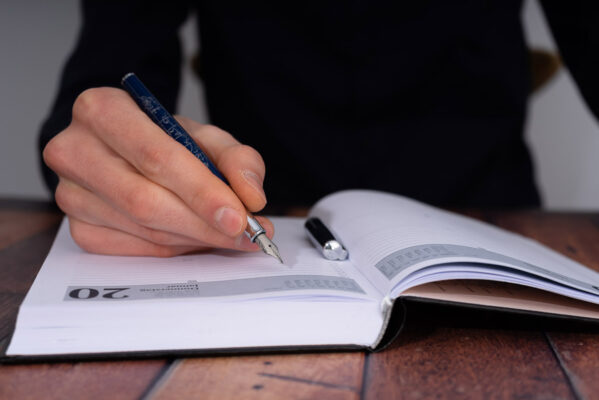 Hörner Terra Füllfederhalter I Business Füller für Vielschreiber I Edles Design I Personalisierbar I Ideales Geschenk mit Gravur