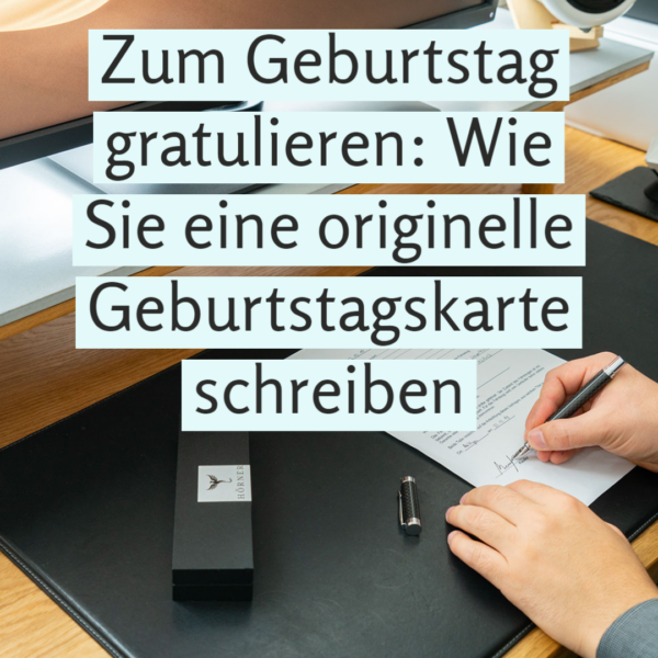 Zum Geburtstag gratulieren Originelle Geburtstagskarte schreiben