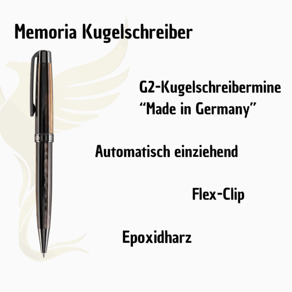 Memoria Kugelschreiber I Automatisch einziehend