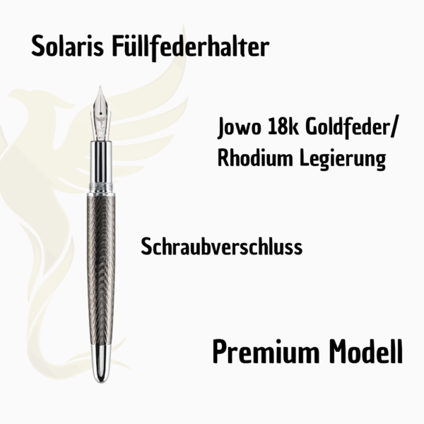 Solaris Füllfederhalter i Bulletpoints