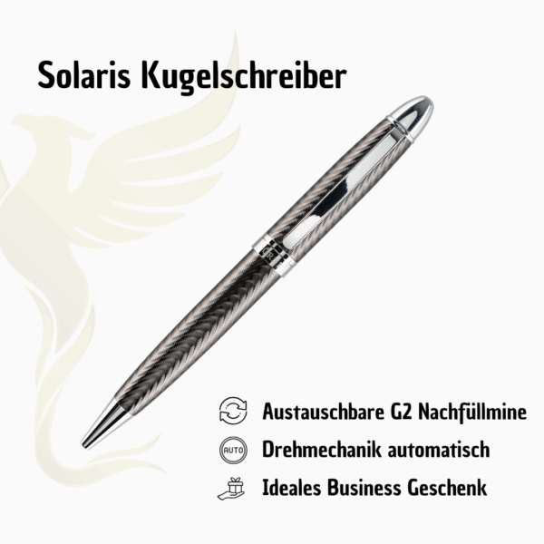 Solaris Kugelschreiber I Bulletpoints
