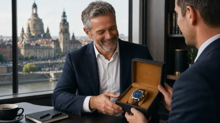 Hörner Nova Uhr zum Geburtstag