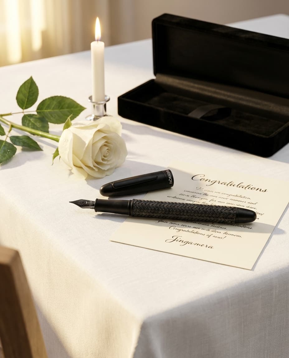 Hörner Arcanus Füllfederhalter als Konfirmationsgeschenk mit Gravur